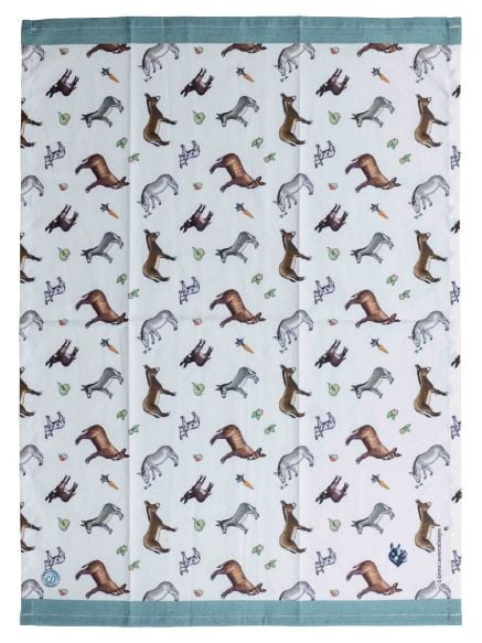 Emma Lawrence - Donkey Tea Towel